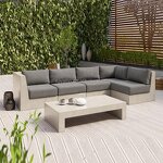 Cement Sofa Set Supplier - OEM Minimalist Design Convertible Coffee Table Comfortable Fabric Plastic Legs