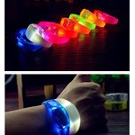 LED Flashing Bracelet Supplier - Music Activated Sound Control Light up