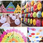 White Paper Umbrella Manufacturer - Plain Chinese Wedding Paper Parasols