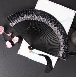 Welding Silk Folding Fan Manufacturer - Custom Printed Color Changing Fashion