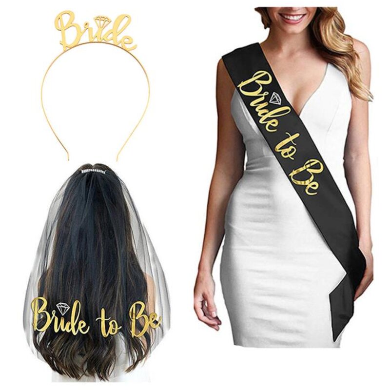 Bridal Shower Party Kit Supplier - Wholesale Custom Logo Rose Gold Veil