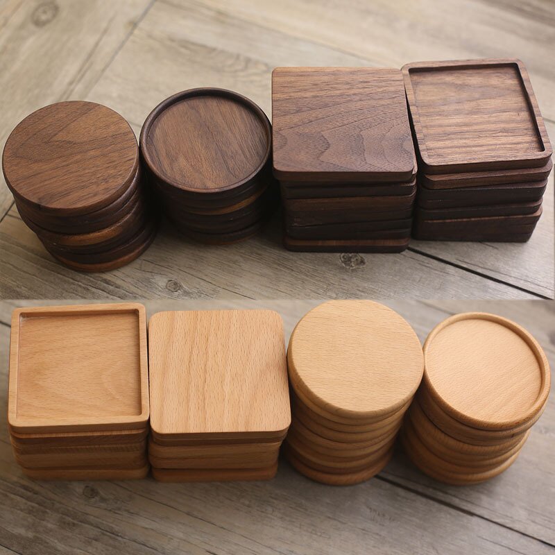 Wooden Coaster Manufacturer - Wholesale Factory OEM Acacia Cork Bamboo