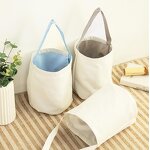 Sublimation Bucket Bag Factory - Easter Candy Tote Basket Halloween Linen