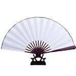 Chinese Kung Fu Fan Supplier - Custom 8/10inch Folding Hand Fan Silk