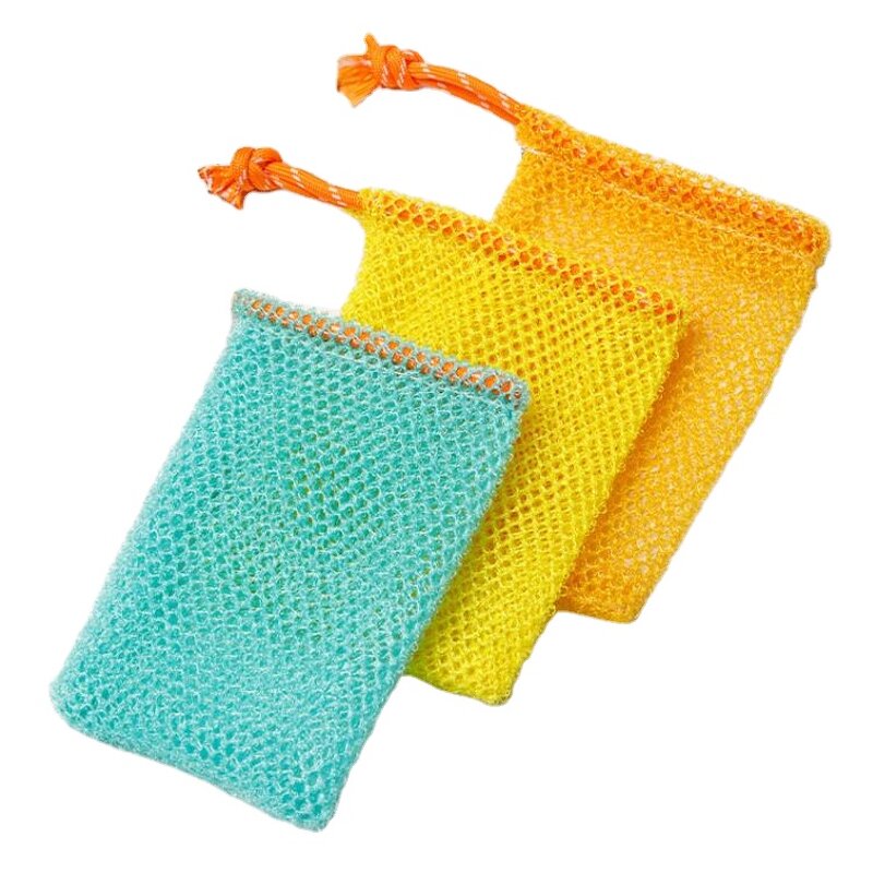 Natural Soap Saver Bag Factory - Exfoliating Pouch Household Bathroom