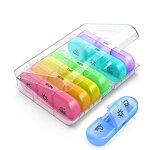 Eco Friendly Pill Box Factory - Wholesale 3 Compartments 7 Days Travel