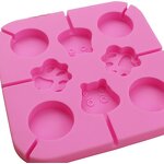 Lollipop Mold Manufacturer - 8 Cavity Hard Candy Silicone Cats Paw
