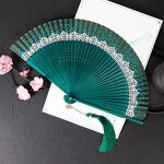 Welding Silk Folding Fan Manufacturer - Custom Printed Color Changing Fashion