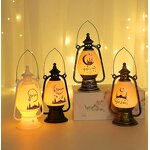 Ramadan Lantern Supplier - Holiday Decoration Crafts Plastic LED