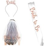 Bridal Shower Party Kit Supplier - Wholesale Custom Logo Rose Gold Veil