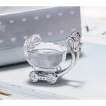 Baby Carriage Craft Supplier - Artificial Crystal with Gift Box for