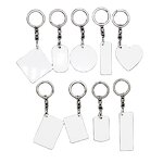 Personalized Metal Keychain Supplier - Rectangle Shaped Custom Printing