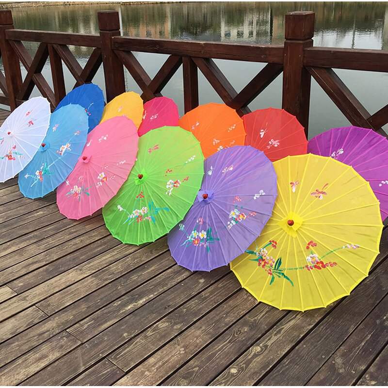 Oriental Parasol Factory - Adults Size Japanese Chinese Handmade Fabric