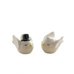 Ceramic Salt Pepper Shaker Supplier - Bride Groom Angel Love Birds