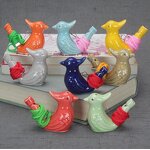 Ceramic Water Bird Whistle Supplier - Colorful Funny Sound Cartoon Children