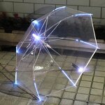 LED Clear Umbrella Manufacturer - Custom Kids Gift Creative Transparent