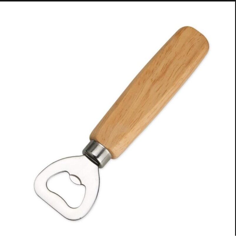 Stainless Steel Bottle Opener Factory - Factory Wholesale Beer Wood Handle