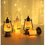 Ramadan Lantern Supplier - Holiday Decoration Crafts Plastic LED