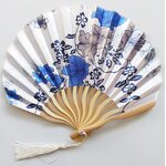 Chinese Japanese Hand Fan Supplier - Personalized Pattern Vintage Flower