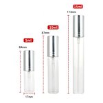 Glass Perfume Bottle Manufacturer - Wholesale 5-15ml Atomizer Refillable