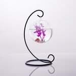 Iron Candle Holder Supplier - Wedding Moroccan Candlestick Glass Ball