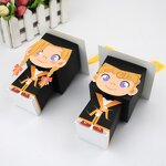 Cap-shaped Candy Box Supplier - Lovely Girl Boy Graduation Favor Party