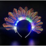 LED Headband Supplier - Light up Glowing Hair Band Laser Hair Hoop