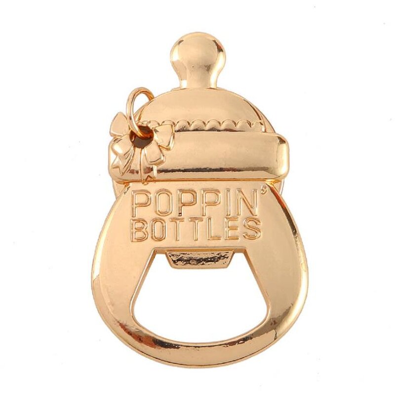 Baby Shower Keychain Bottle Opener Supplier - Zinc Alloy Beer Opener