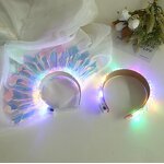 LED Headband Supplier - Light up Glowing Hair Band Laser Hair Hoop