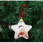 Christmas Photo Ball Supplier - Sublimation Blank Transparent Plastic 8CM