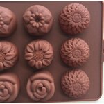 Flower Shaped Chocolate Mold Factory - 15 Cavity Different Style DIY