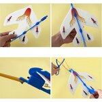 Slingshot Catapults Supplier - LED Light Airplane Launcher Outdoor Toy
