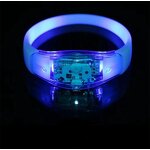 LED Flashing Bracelet Supplier - Music Activated Sound Control Light up