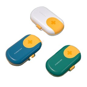 Travel Pill Case Supplier - Portable Pill Cutter Organizer 4/6 Grids