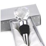 Crystal Heart Bottle Stopper Supplier - Fashion Creative Wedding Favors