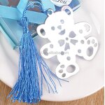 Teddy Bear Bookmark Supplier - Hollow Out Metal Baptism Souvenirs