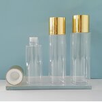 Round Lotion Bottle Supplier - Wholesale 100-300ml White Clear PET