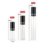 Glass Perfume Bottle Manufacturer - Wholesale 5-15ml Atomizer Refillable