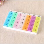 Monthly Pill Box Supplier - Am/pm Pill Organizer 7 Days 28 Compartments