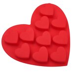 Valentine's Day Chocolate Mold Factory - 10 Hole Fondant Pudding Candy