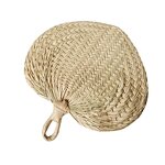 Bamboo Raffia Hand Fan Supplier - Natural Color Summer Traditional Chinese