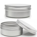Metal Mini Tin Box Supplier - Cheap Price 2oz Round Cosmetic Cream