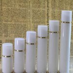 Airless Pump Bottle Manufacturer - 0-150ml Gold Silver Line Vacuum