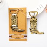 Cowboy Boot Bottle Opener Factory - Wedding Gifts Guests Favors Flat