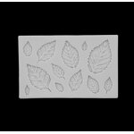 Silicone Chocolate Mould Factory - Leaves Shape Sugar Lace Fondant