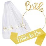 Bridal Shower Party Kit Supplier - Wholesale Custom Logo Rose Gold Veil