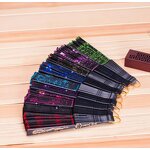 Chinese Dance Folding Fan Supplier - Party Favor Elegant Embroidered Flower