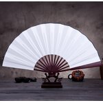 Chinese Kung Fu Fan Supplier - Custom 8/10inch Folding Hand Fan Silk