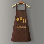 Kitchen Apron Supplier - Women Men Household Wipeable Waterproof Oil