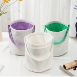 Sublimation Bucket Bag Factory - Easter Candy Tote Basket Halloween Linen